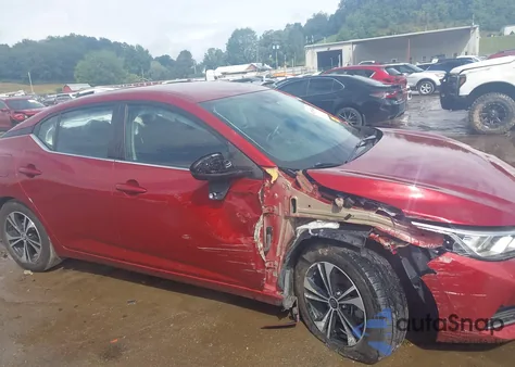 2021 Nissan Sentra Sv из США, поврежденный, VIN 3N1AB8CV7MY291101